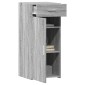 vidaXL Ντουλάπι Γκρι Sonoma 40x42,5x93 εκ. από Επεξεργασμένο Ξύλο