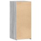 vidaXL Ντουλάπι Γκρι Sonoma 40x42,5x93 εκ. από Επεξεργασμένο Ξύλο