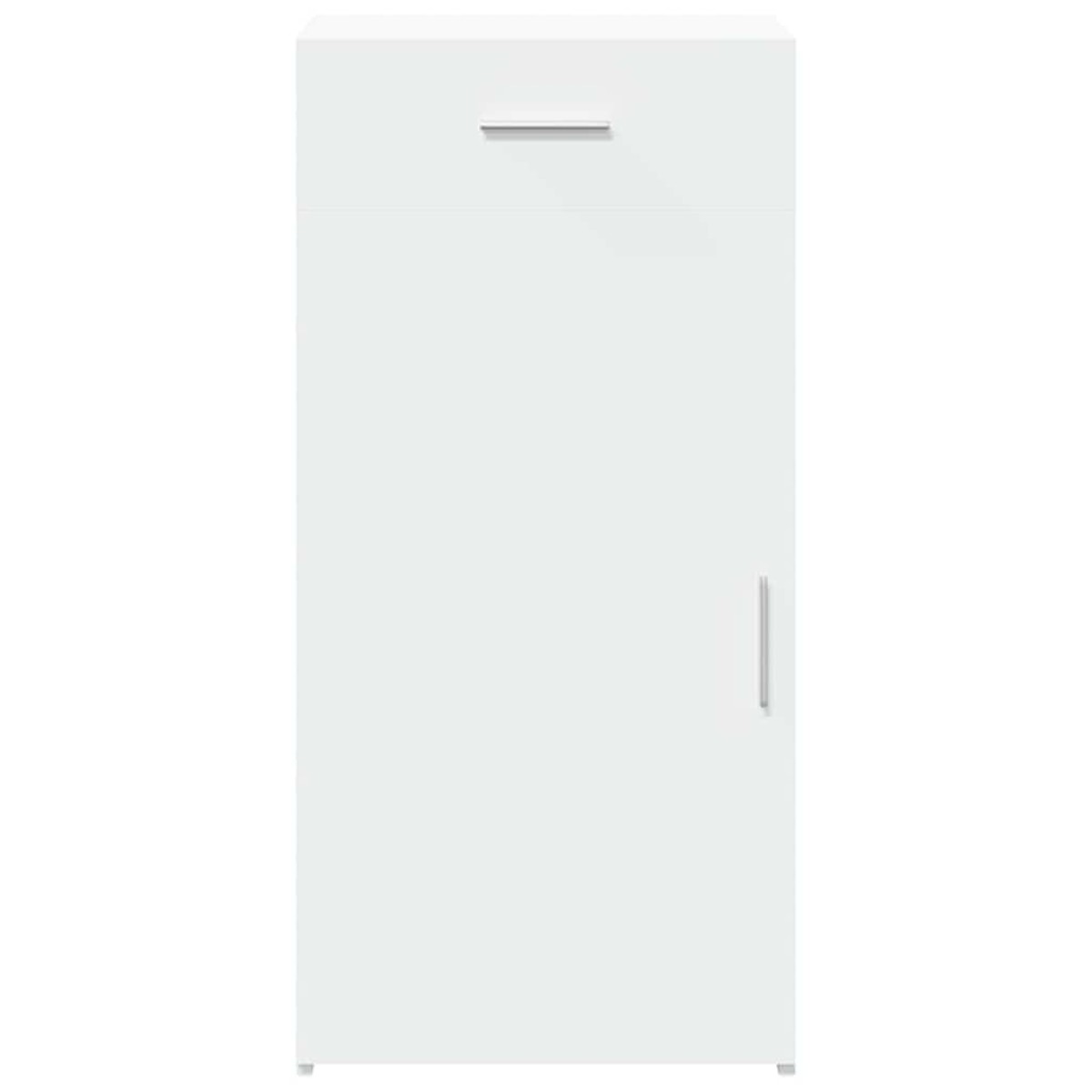 vidaXL Συρταριέρα Λευκή 45x42,5x93 εκ. από Επεξεργασμένο Ξύλο