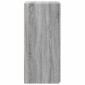 vidaXL Ραφιέρα Γκρι Sonoma 45x42,5x93 εκ. από Επεξεργασμένο Ξύλο
