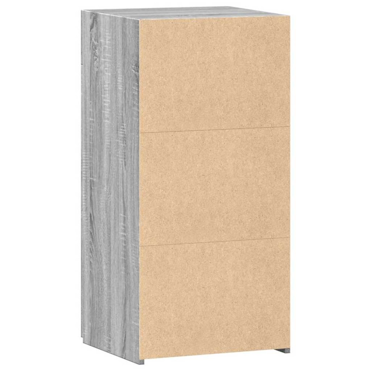 vidaXL Ραφιέρα Γκρι Sonoma 45x42,5x93 εκ. από Επεξεργασμένο Ξύλο