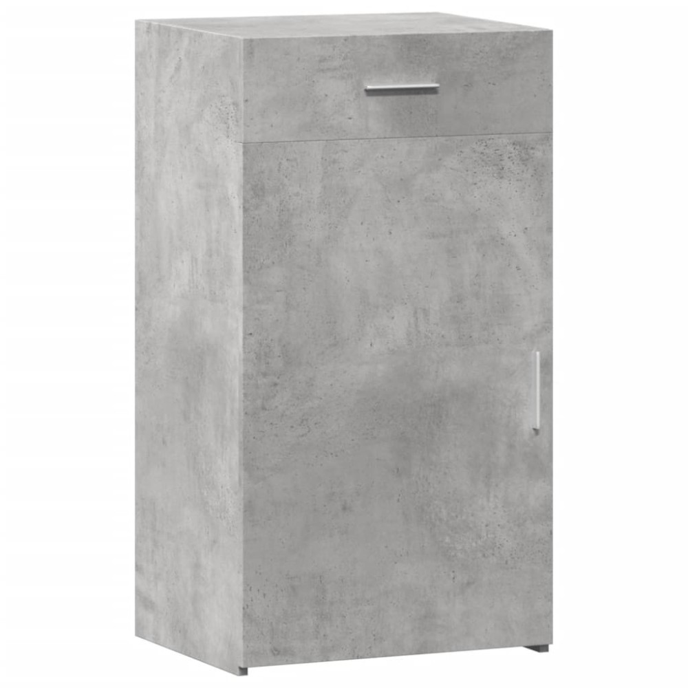 vidaXL Ντουλάπι Γκρι Σκυροδέματος 50x42,5x93 εκ. Επεξεργασμένο Ξύλο