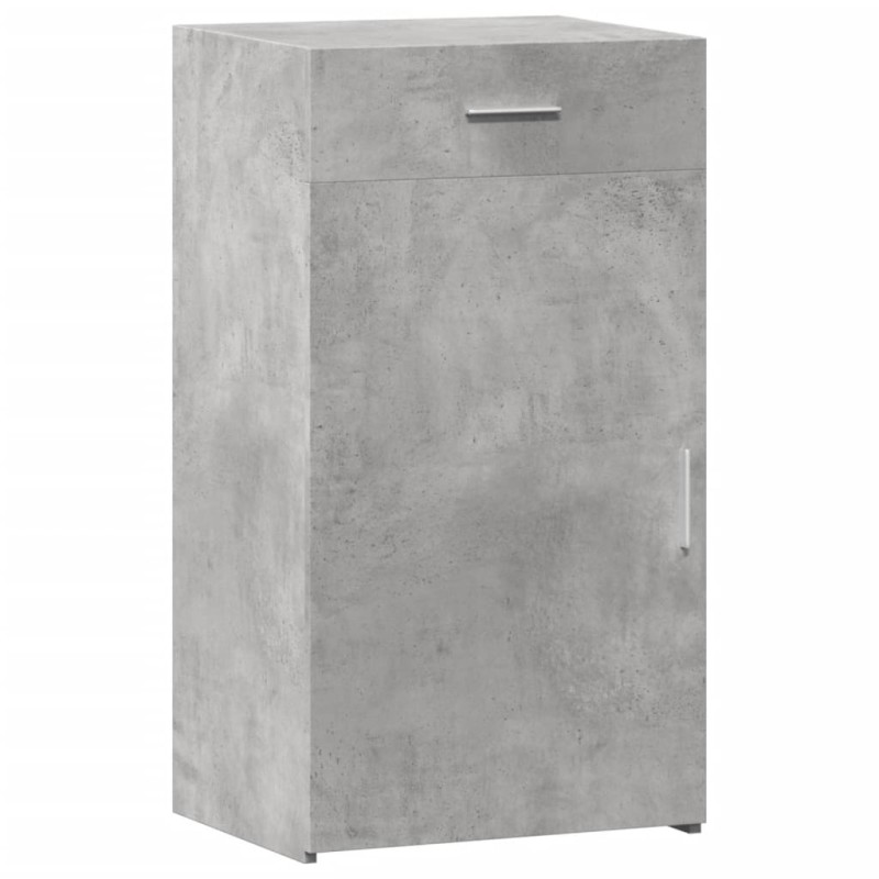 vidaXL Ντουλάπι Γκρι Σκυροδέματος 50x42,5x93 εκ. Επεξεργασμένο Ξύλο