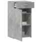 vidaXL Ντουλάπι Γκρι Σκυροδέματος 50x42,5x93 εκ. Επεξεργασμένο Ξύλο