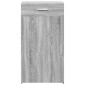 vidaXL Ραφιέρα Γκρι Sonoma 50x42,5x93 εκ. από Επεξεργασμένο Ξύλο
