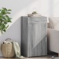vidaXL Ραφιέρα Γκρι Sonoma 50x42,5x93 εκ. από Επεξεργασμένο Ξύλο