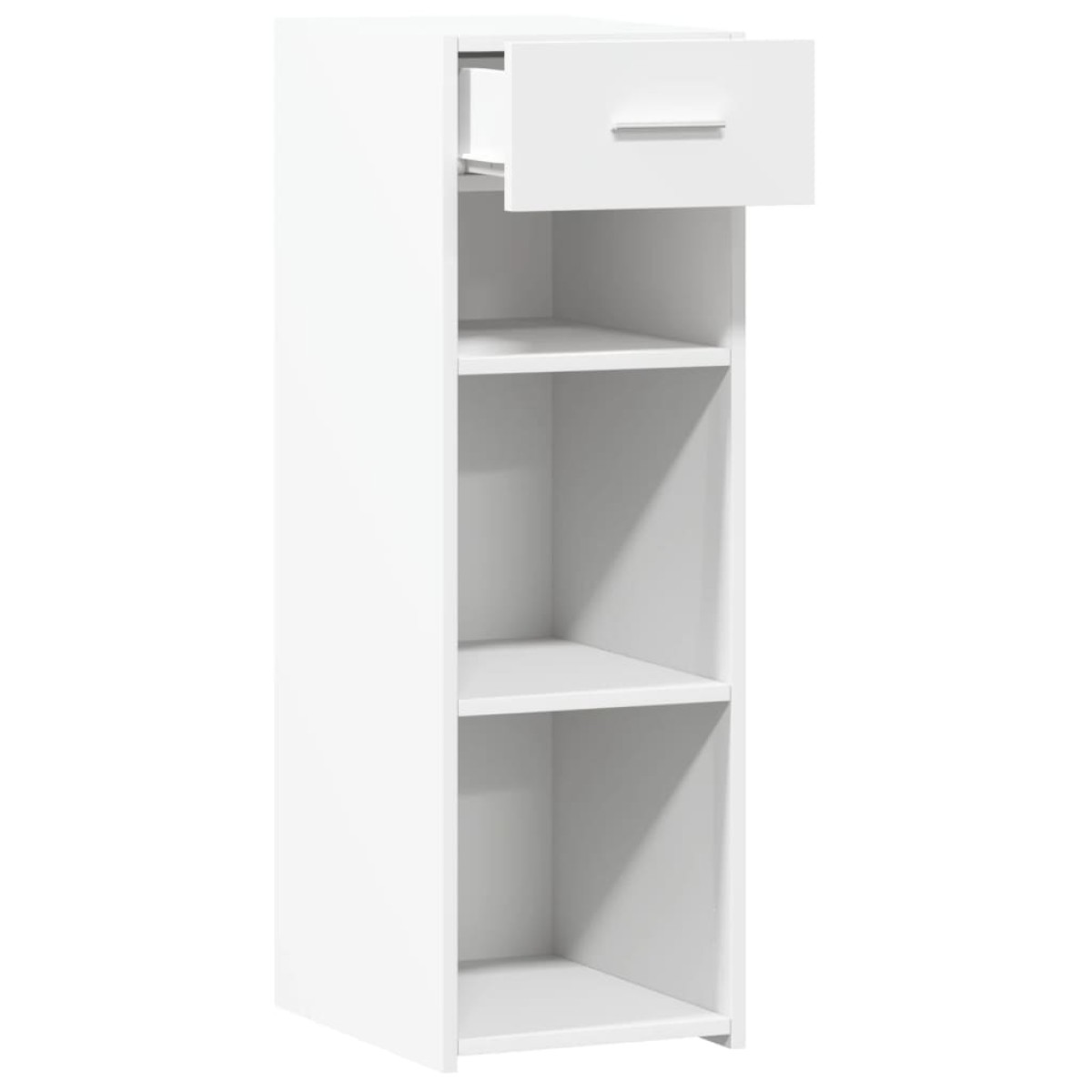 vidaXL Συρταριέρα Λευκή 30x42,5x93 εκ. από Επεξεργασμένο Ξύλο