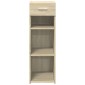 vidaXL Ντουλάπι Sonoma Δρυς 30x42,5x93 εκ. από Επεξεργασμένο Ξύλο