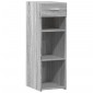 vidaXL Ντουλάπι Γκρι Sonoma 30x42,5x93 εκ. από Επεξεργασμένο Ξύλο