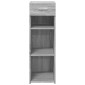 vidaXL Ντουλάπι Γκρι Sonoma 30x42,5x93 εκ. από Επεξεργασμένο Ξύλο
