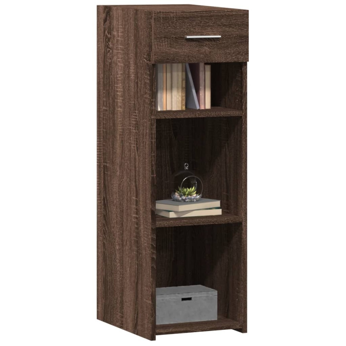 vidaXL Μπουφές Καφέ Δρυς 30x42,5x93 εκ. από Επεξεργασμένο Ξύλο