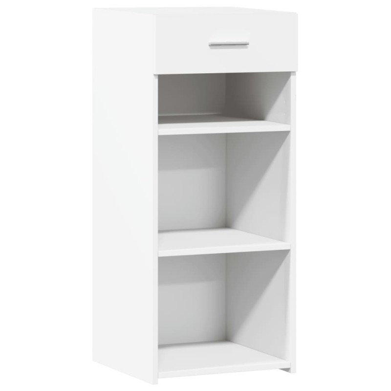 vidaXL Συρταριέρα Λευκή 40x42,5x93 εκ. από Επεξεργασμένο Ξύλο