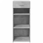 vidaXL Ντουλάπι Γκρι Σκυροδέματος 40x42,5x93 εκ. Επεξεργασμένο Ξύλο