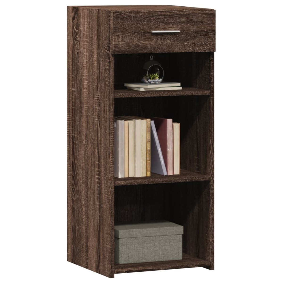 vidaXL Ντουλάπι Καφέ Δρυς 40x42,5x93 εκ. Επεξεργασμένο Ξύλο