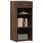vidaXL Ντουλάπι Καφέ Δρυς 40x42,5x93 εκ. Επεξεργασμένο Ξύλο