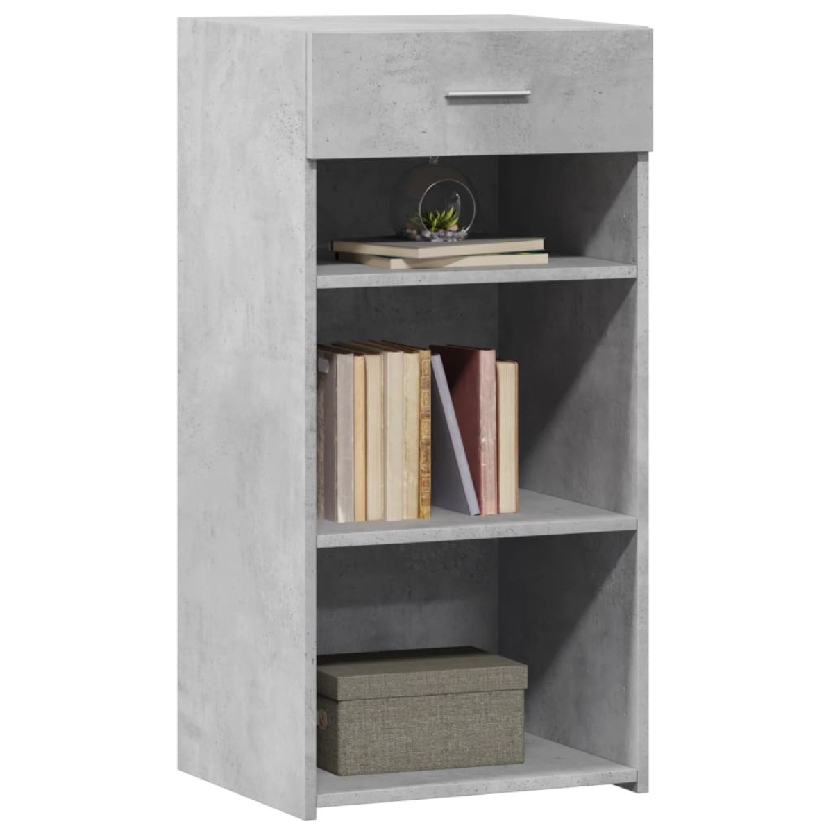 vidaXL Ντουλάπι Γκρι Σκυροδέματος 45x42,5x93 εκ. Επεξεργασμένο Ξύλο