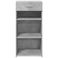 vidaXL Ντουλάπι Γκρι Σκυροδέματος 45x42,5x93 εκ. Επεξεργασμένο Ξύλο