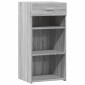 vidaXL Ντουλάπι Γκρι Sonoma 45x42,5x93 εκ. από Επεξεργασμένο Ξύλο