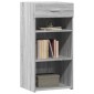 vidaXL Ντουλάπι Γκρι Sonoma 45x42,5x93 εκ. από Επεξεργασμένο Ξύλο