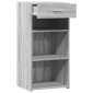 vidaXL Ντουλάπι Γκρι Sonoma 45x42,5x93 εκ. από Επεξεργασμένο Ξύλο
