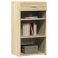 vidaXL Μπουφές Sonoma Δρυς 50x42,5x93 εκ. από Επεξεργασμένο Ξύλο