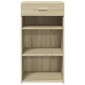vidaXL Μπουφές Sonoma Δρυς 50x42,5x93 εκ. από Επεξεργασμένο Ξύλο