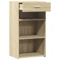 vidaXL Μπουφές Sonoma Δρυς 50x42,5x93 εκ. από Επεξεργασμένο Ξύλο