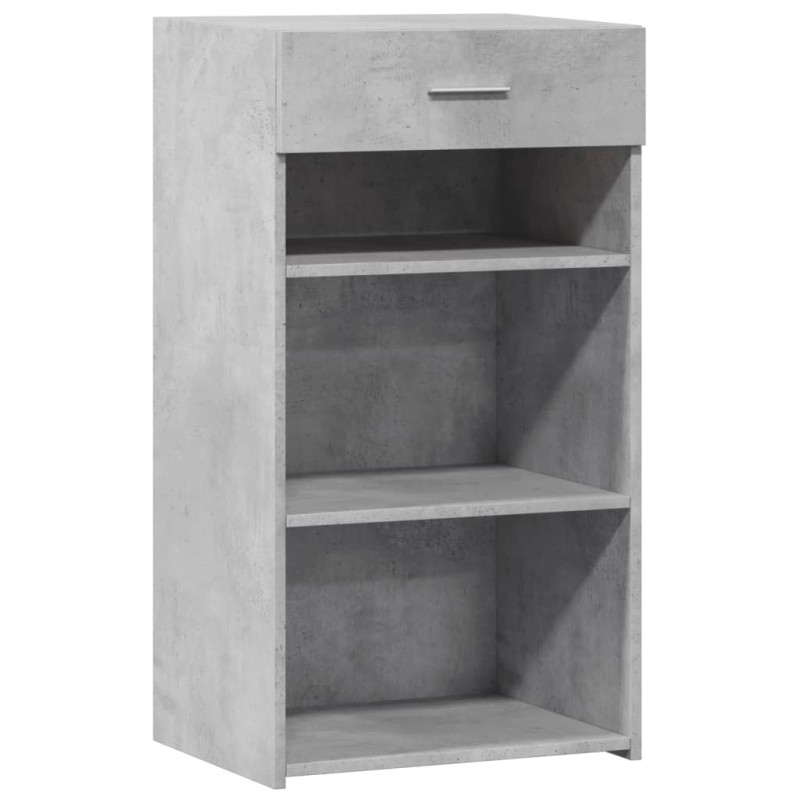 vidaXL Ντουλάπι Γκρι Σκυροδέματος 50x42,5x93 εκ. Επεξεργασμένο Ξύλο