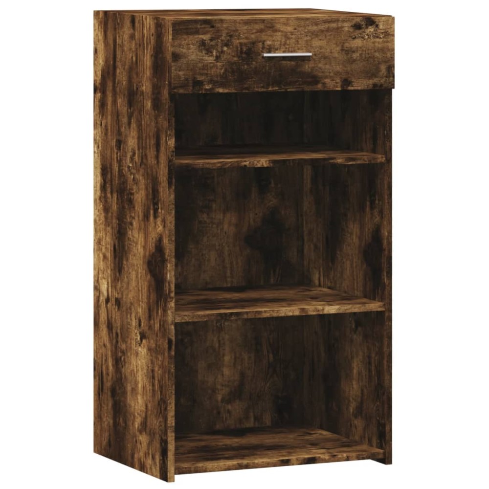 vidaXL Συρταριέρα Καπνιστή Δρυς 50x42,5x93 εκ. από Επεξεργ. Ξύλο