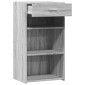 vidaXL Ντουλάπι Γκρι Sonoma 50x42,5x93 εκ. από Επεξεργασμένο Ξύλο