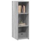 vidaXL Ντουλάπι Γκρι Sonoma 30x41x93 εκ. από Επεξεργασμένο Ξύλο