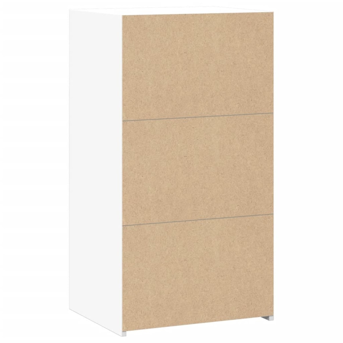 vidaXL Συρταριέρα Λευκή 50x41x93 εκ. από Επεξεργασμένο Ξύλο
