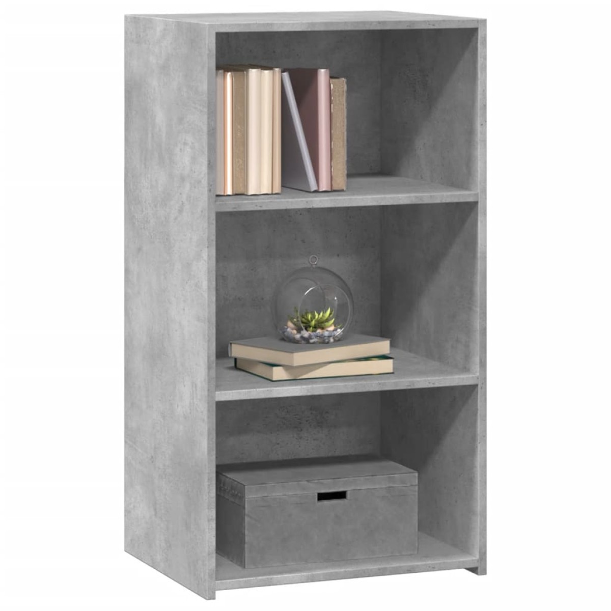 vidaXL Ντουλάπι Γκρι Σκυροδέματος 50x41x93 εκ. Επεξεργασμένο Ξύλο