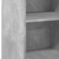 vidaXL Ντουλάπι Γκρι Σκυροδέματος 50x41x93 εκ. Επεξεργασμένο Ξύλο