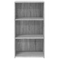 vidaXL Ντουλάπι Γκρι Sonoma 50x41x93 εκ. από Επεξεργ. Ξύλο