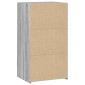 vidaXL Ντουλάπι Γκρι Sonoma 50x41x93 εκ. από Επεξεργ. Ξύλο