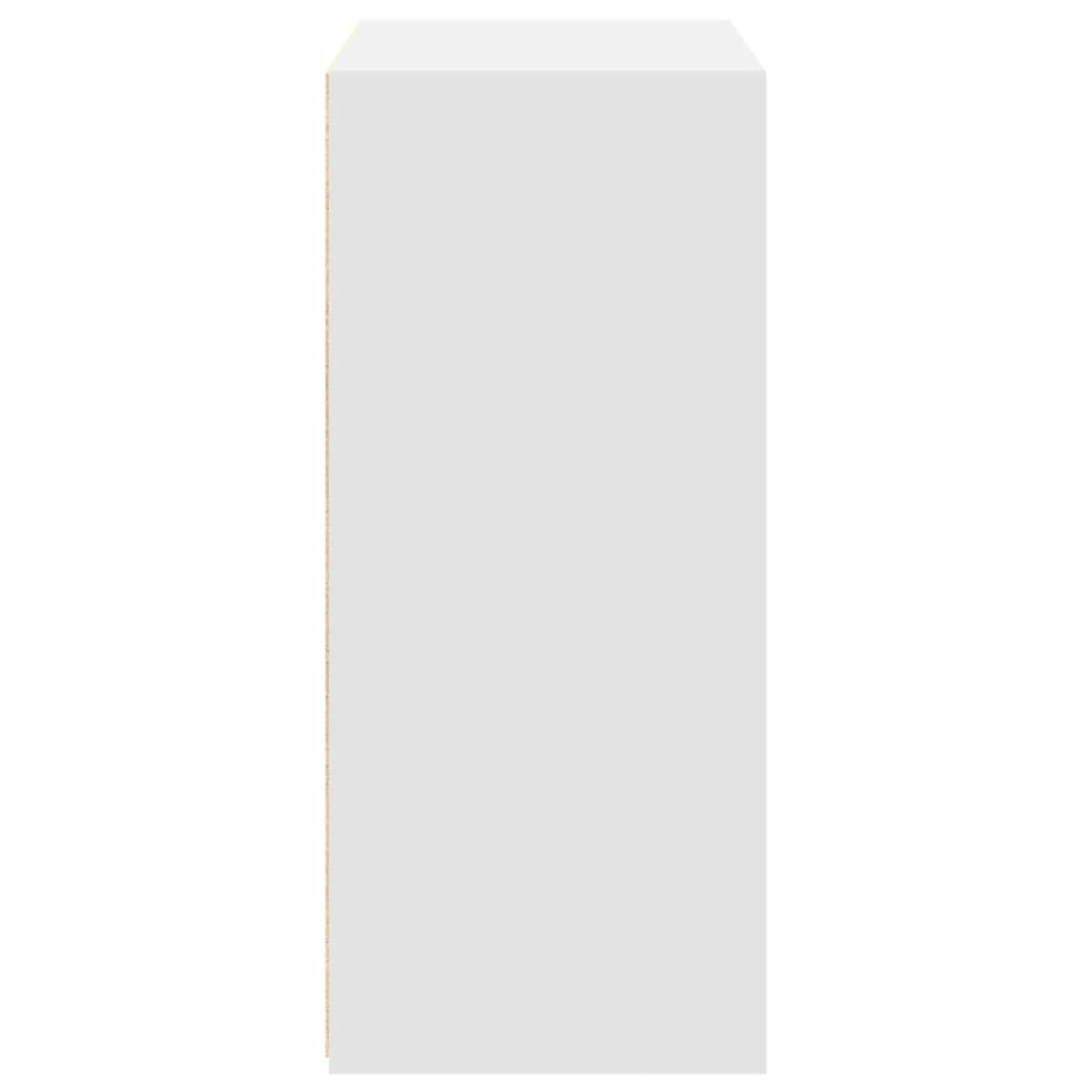 vidaXL Συρταριέρα Λευκή 70x41x93 εκ. από Επεξεργασμένο Ξύλο