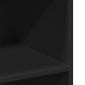 vidaXL Συρταριέρα Μαύρη 70x41x93 εκ. από Επεξεργασμένο Ξύλο