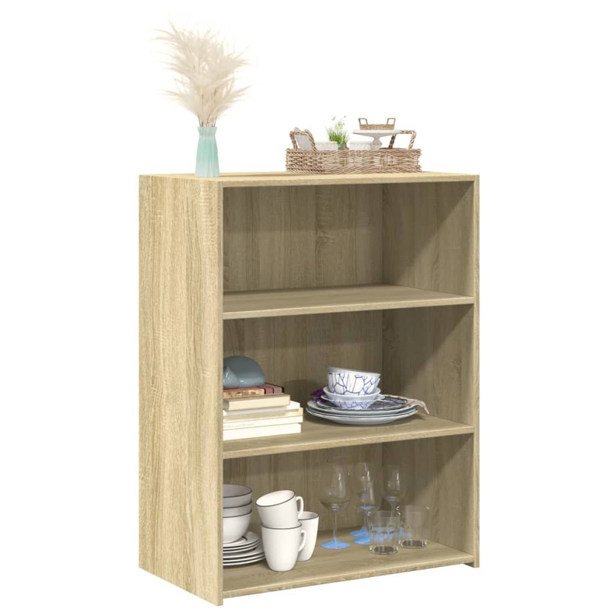 vidaXL Ντουλάπι Sonoma Δρυς 70x41x93 εκ. από Επεξεργασμένο Ξύλο
