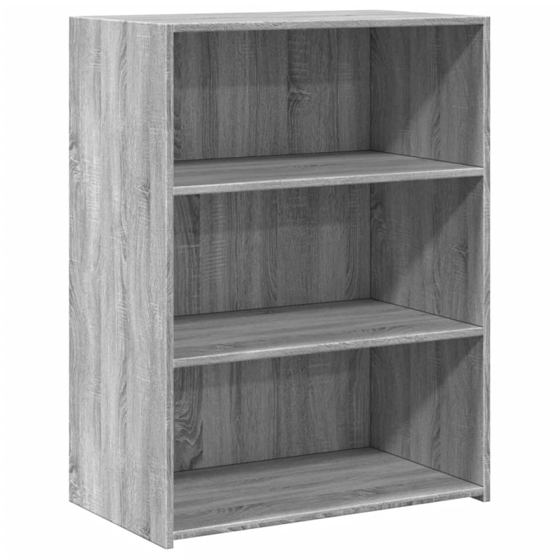 vidaXL Ντουλάπι Γκρι Sonoma 70x41x93 εκ. από Επεξεργασμένο Ξύλο