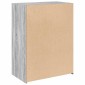 vidaXL Ντουλάπι Γκρι Sonoma 70x41x93 εκ. από Επεξεργασμένο Ξύλο