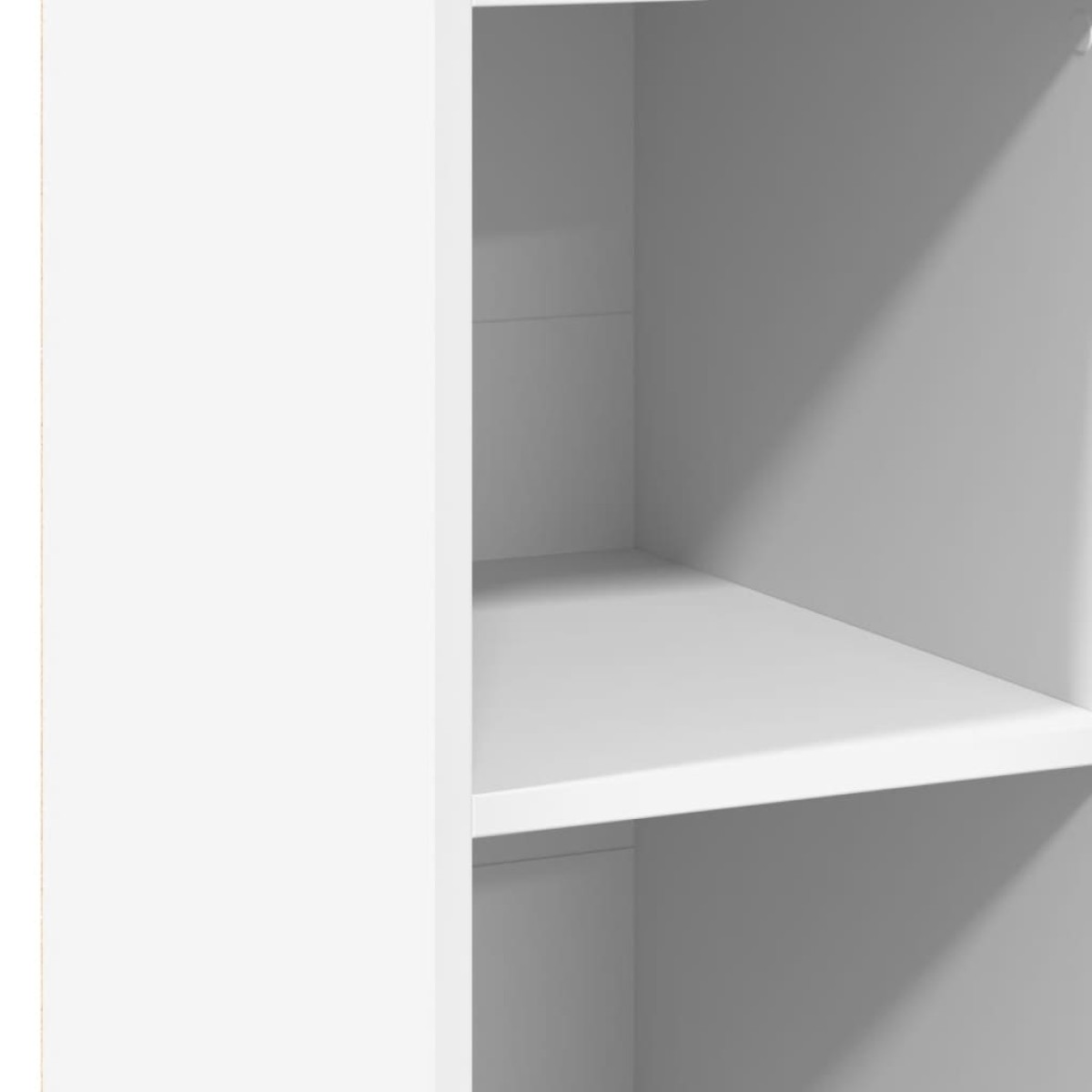 vidaXL Ντουλάπι Λευκό 30x41x124 εκ. από Επεξεργασμένο Ξύλο