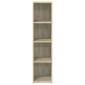 vidaXL Ντουλάπι Sonoma Δρυς 30x41x124 εκ. από Επεξεργασμένο Ξύλο