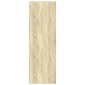vidaXL Ντουλάπι Sonoma Δρυς 30x41x124 εκ. από Επεξεργασμένο Ξύλο