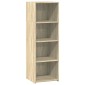 vidaXL Ντουλάπι Sonoma Δρυς 40x41x124 εκ. από Επεξεργασμένο Ξύλο