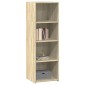 vidaXL Ντουλάπι Sonoma Δρυς 40x41x124 εκ. από Επεξεργασμένο Ξύλο