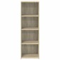 vidaXL Ντουλάπι Sonoma Δρυς 40x41x124 εκ. από Επεξεργασμένο Ξύλο