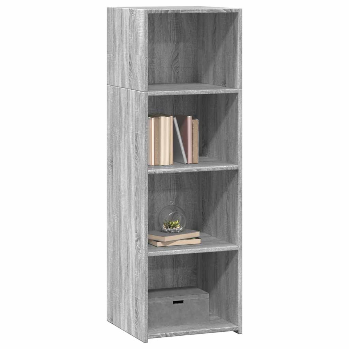 vidaXL Ντουλάπι Γκρι Sonoma 40x41x124 εκ. από Επεξεργασμένο Ξύλο