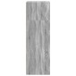 vidaXL Ντουλάπι Γκρι Sonoma 40x41x124 εκ. από Επεξεργασμένο Ξύλο