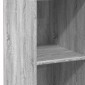 vidaXL Ντουλάπι Γκρι Sonoma 40x41x124 εκ. από Επεξεργασμένο Ξύλο